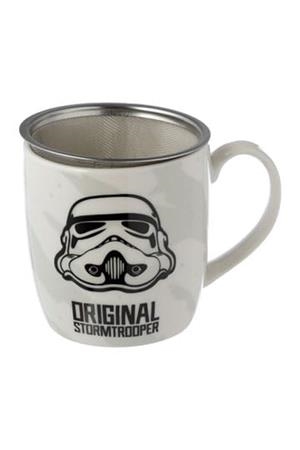 STAR WARS: TAZA STORMTROOPER CON INFUSOR Y TAPA (PORCELANA) [CAJA] | Akira Comics  - libreria donde comprar comics, juegos y libros online