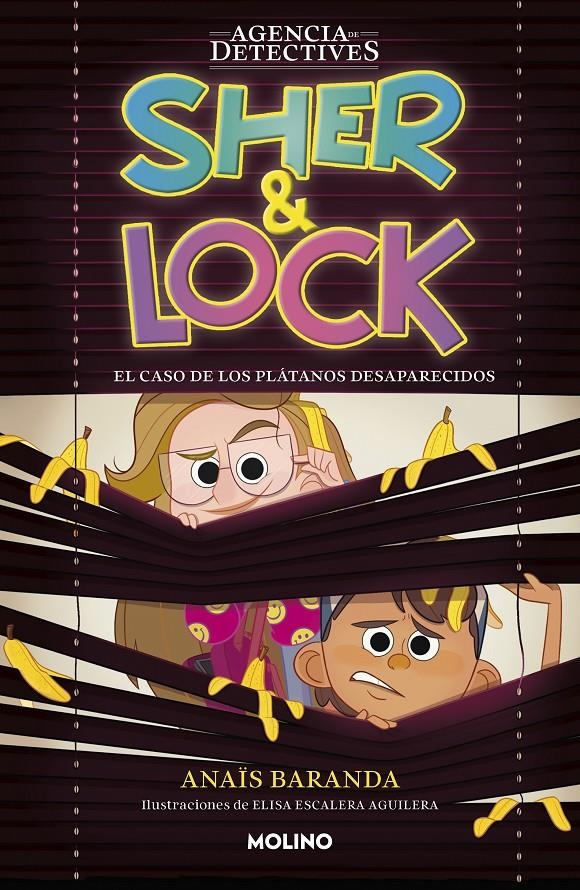 SHER & LOCK Nº1 : EL CASO DE LOS PLATANOS DESAPARECIDOS [CARTONE] | BARANDA, ANAIS / ESCALERA, ELISA | Akira Comics  - libreria donde comprar comics, juegos y libros online