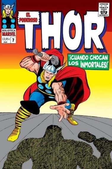 BIBLIOTECA MARVEL: EL PODEROSO THOR Nº07 (1966 / 125-130 USA) [RUSTICA] | LEE, STAN / KIRBY, JACK | Akira Comics  - libreria donde comprar comics, juegos y libros online