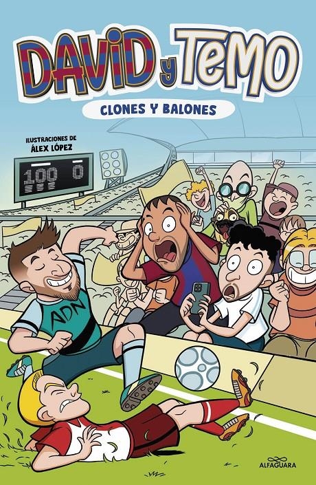 DAVID Y TEMO: CLONES Y BALONES [CARTONE] | KORKOTASHVILI, TEIMURAZI / SUAREZ, DAVID | Akira Comics  - libreria donde comprar comics, juegos y libros online