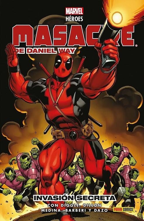 MARVEL HEROES: MASACRE DE DANIEL WAY VOL.1 INVASION SECRETA [CARTONE] | WAY, DANIEL | Akira Comics  - libreria donde comprar comics, juegos y libros online