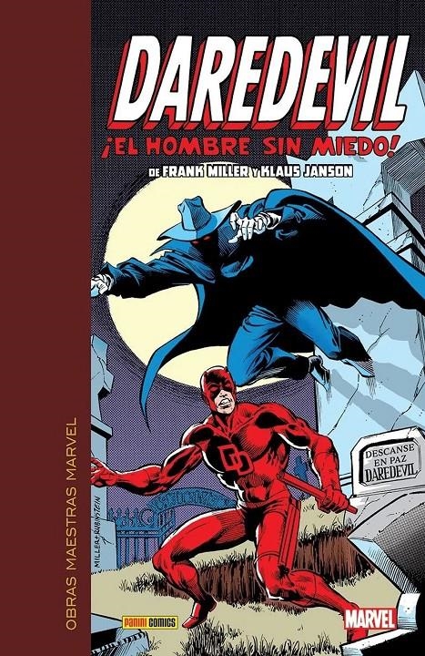OBRAS MAESTRAS MARVEL: DAREDEVIL DE FRANK MILLER Y KLAUS JANSON VOL.1 (1 DE 4) [CARTONE] | MILLER, FRANK / JANSON, KLAUS | Akira Comics  - libreria donde comprar comics, juegos y libros online