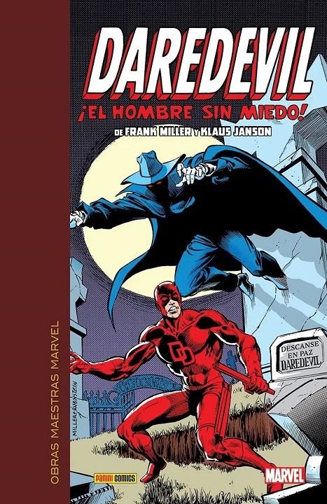 OBRAS MAESTRAS MARVEL: DAREDEVIL DE FRANK MILLER Y KLAUS JANSON VOL.1 (1 DE 4) [CARTONE] | Akira Comics  - libreria donde comprar comics, juegos y libros online