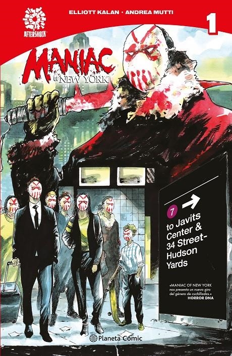 AFTERSHOCK: MANIAC OF NEW YORK Nº01 [CARTONE] | RAHAL, ELIOT / MUTTI, ANDREA | Akira Comics  - libreria donde comprar comics, juegos y libros online