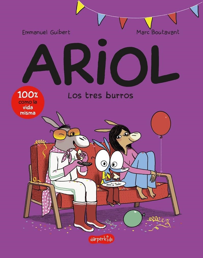 ARIOL VOL.8: LOS TRES BURROS [RUSTICA] | GUIBERT, EMMANUEL | Akira Comics  - libreria donde comprar comics, juegos y libros online