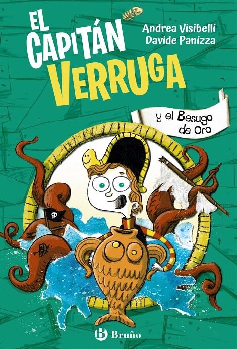 CAPITAN VERRUGA, EL Nº02: EL CAPITAN VERRUGA Y EL BESUGO DE ORO [CARTONE] | VISIBELLI, ANDREA | Akira Comics  - libreria donde comprar comics, juegos y libros online