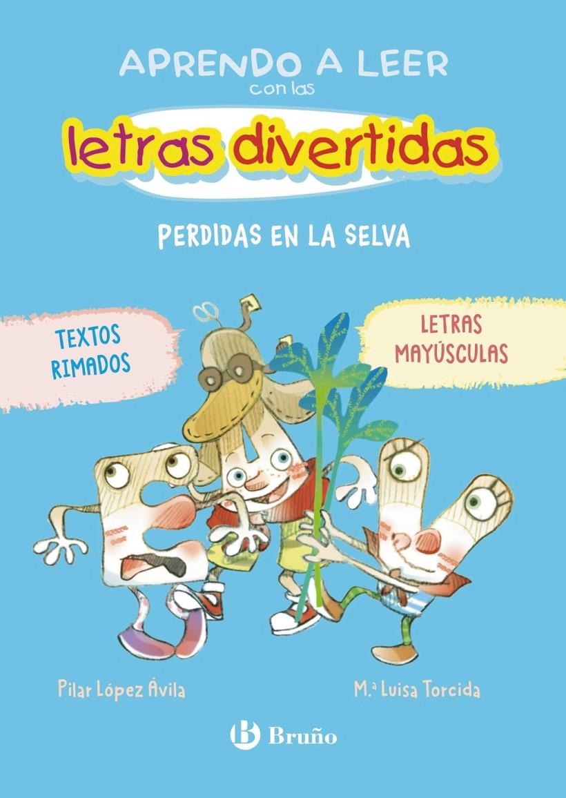 APRENDO A LEER CON LAS LETRAS DIVERTIDAS Nº2: PERDIDAS EN LA SELVA [RUSTICA] | LOPEZ AVILA, PILAR / TORCIDA, Mª LUISA | Akira Comics  - libreria donde comprar comics, juegos y libros online