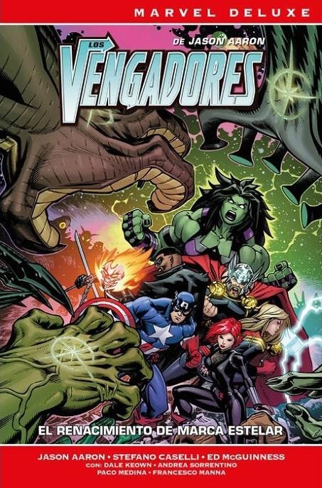 MARVEL NOW! DELUXE: LOS VENGADORES DE JASON AARON VOL.03 RENACIMIENTO DE MARCA E. [CARTONE] | Akira Comics  - libreria donde comprar comics, juegos y libros online