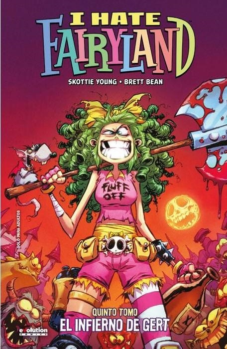 I HATE FAIRYLAND Nº5: EL INFIERNO DE GERT [CARTONE] | BEAN, BRETT / YOUNG, SKOTTIE | Akira Comics  - libreria donde comprar comics, juegos y libros online