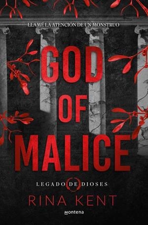 GOD OF MALICE (LEGADO DE DIOSES 1) UN DARK ROMANCE UNIVERSITARIO [RUSTICA] | KENT, RINA | Akira Comics  - libreria donde comprar comics, juegos y libros online