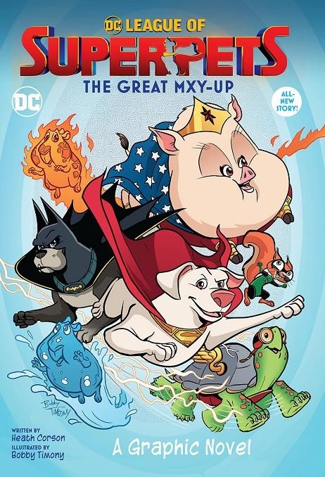 DC LEAGUE OF SUPER-PETS: THE GREAT MXY-UP TP (EN INGLES) [RUSTICA] | Akira Comics  - libreria donde comprar comics, juegos y libros online