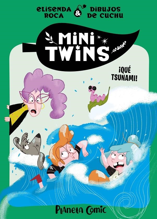 MINITWINS VOL.3: ¡QUE TSUNAMI! [CARTONE] | ROCA, ELISENDA | Akira Comics  - libreria donde comprar comics, juegos y libros online