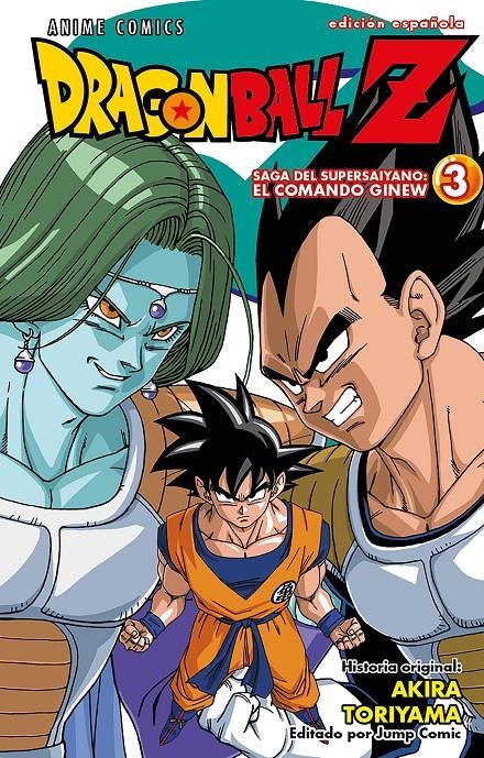 DRAGON BALL Z ANIME COMICS: SAGA DEL COMANDO GINEW Nº03 [RUSTICA] | TORIYAMA, AKIRA | Akira Comics  - libreria donde comprar comics, juegos y libros online