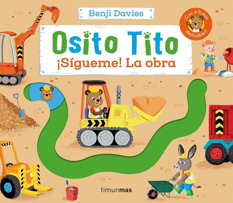 OSITO TITO: ¡SIGUEME! LA OBRA [CARTONE] | DAVIES, BENJI | Akira Comics  - libreria donde comprar comics, juegos y libros online