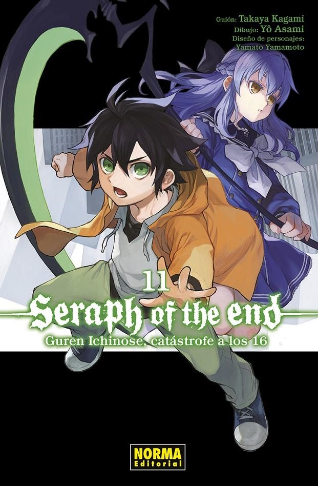 SERAPH OF THE END: GUREN ICHINOSE, CATASTROFE A LOS DIECISEIS Nº11 [RUSTICA] | KAGAMI, TAKAYA / YAMAMOTO, YAMATO | Akira Comics  - libreria donde comprar comics, juegos y libros online