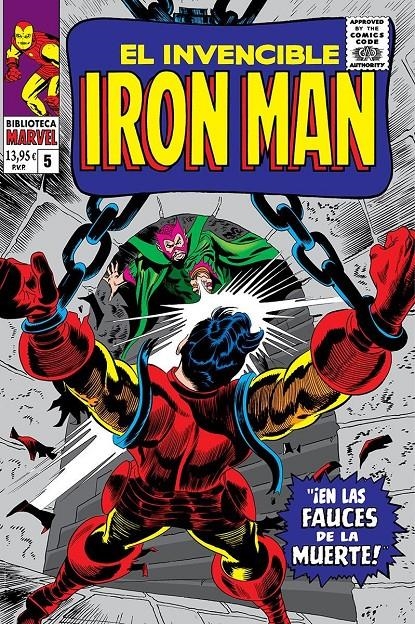 BIBLIOTECA MARVEL: EL INVENCIBLE IRON MAN Nº05 (1966-67 / 77-85 USA) [RUSTICA] | Akira Comics  - libreria donde comprar comics, juegos y libros online