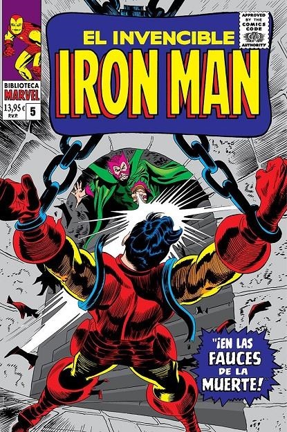 BIBLIOTECA MARVEL: EL INVENCIBLE IRON MAN Nº05 (1966-67 / 77-85 USA) [RUSTICA] | LEE, STAN / HECK, DON | Akira Comics  - libreria donde comprar comics, juegos y libros online