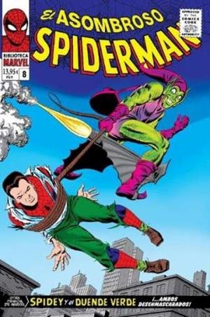 BIBLIOTECA MARVEL: ASOMBROSO SPIDERMAN Nº08 (1966 / 35-40 USA) [RUSTICA] | LEE, STAN / ROMITA JR., JOHN | Akira Comics  - libreria donde comprar comics, juegos y libros online