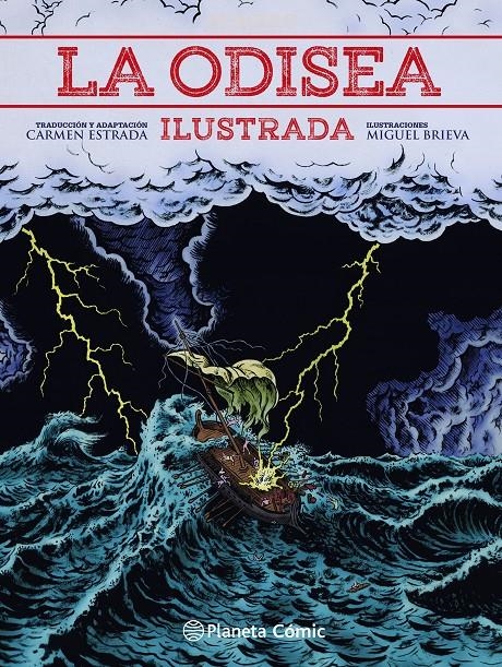 ODISEA ILUSTRADA POR MIGUEL BRIEVA [CARTONE] | HOMERO / ESTRADA, CARMEN / BRIEVA, MIGUEL | Akira Comics  - libreria donde comprar comics, juegos y libros online