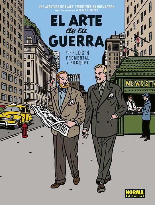 ARTE DE LA GUERRA, EL (UNA AVENTURA DE BLAKE Y MORTIMER EN NUEVA YORK) [CARTONE] | FLOC'H / BOCQUET / FROMENTAL | Akira Comics  - libreria donde comprar comics, juegos y libros online