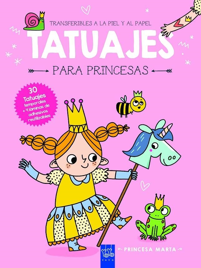 TATUAJES PARA PRINCESAS: PRINCESA MARTA [RUSTICA] | Akira Comics  - libreria donde comprar comics, juegos y libros online