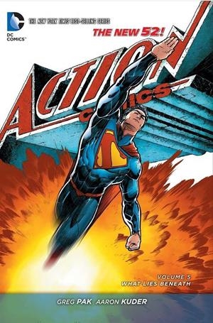 THE NEW 52! SUPERMAN ACTION COMICS: VOL.5 WHAT LIES BENEATH (EN INGLES) [CARTONE] | Akira Comics  - libreria donde comprar comics, juegos y libros online