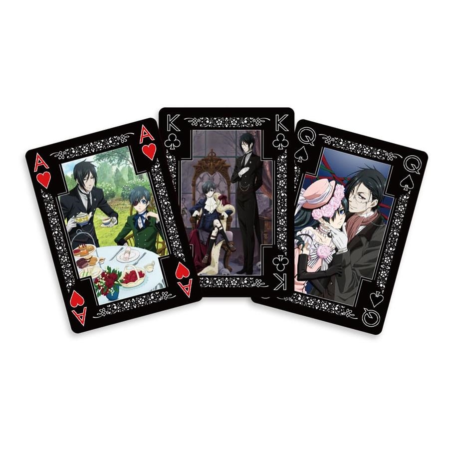 BLACK BUTLER: BARAJA DE POKER PERSONAJES [CAJA] | Akira Comics  - libreria donde comprar comics, juegos y libros online