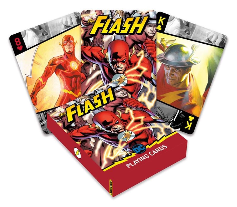 DC COMICS THE FLASH:  BARAJA DE POKER [CAJA] | Akira Comics  - libreria donde comprar comics, juegos y libros online