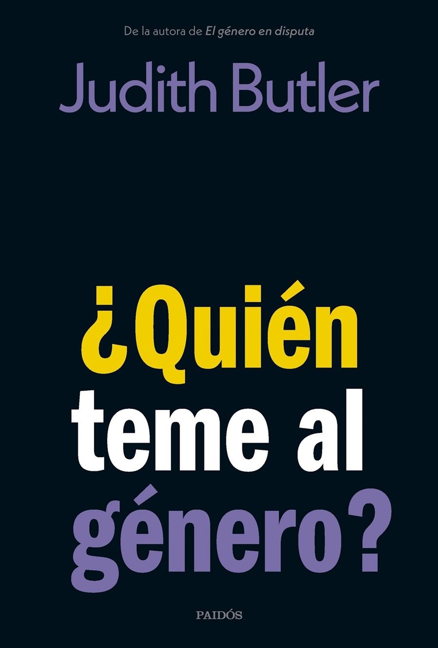 QUIEN TEME AL GENERO? [RUSTICA] | BUTLER, JUDITH | Akira Comics  - libreria donde comprar comics, juegos y libros online