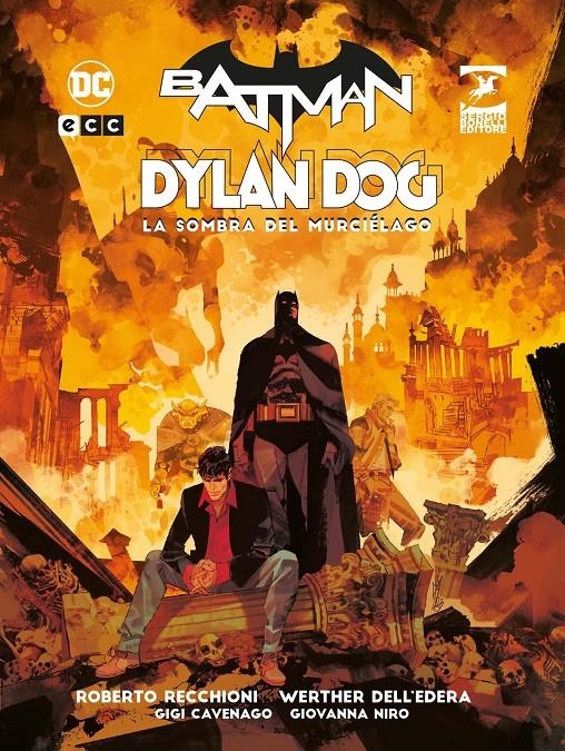 BATMAN / DYLAN DOG: LA SOMBRA DEL MURCIELAGO [CARTONE] | RECCHIONI, ROBERTO | Akira Comics  - libreria donde comprar comics, juegos y libros online