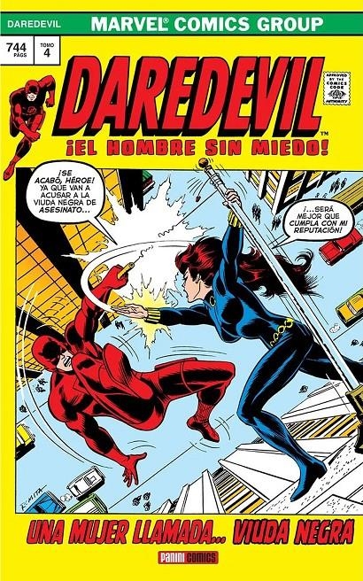 DAREDEVIL VOLUMEN 4: UNA MUJER LLAMADA... VIUDA NEGRA (72-102 USA) MARVEL GOLD [CARTONE] | Akira Comics  - libreria donde comprar comics, juegos y libros online