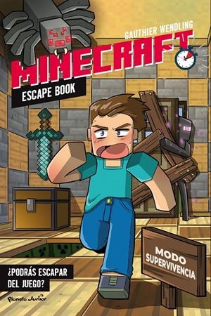 MINECRAFT: ESCAPE BOOK [RUSTICA] | WENDLING, GAUTHIER | Akira Comics  - libreria donde comprar comics, juegos y libros online