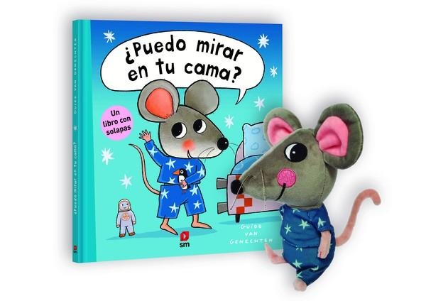 PUEDO MIRAR EN TU CAMA? (PACK CON PELUCHE) [CARTONE] | VAN GENECHTEN, GUIDO | Akira Comics  - libreria donde comprar comics, juegos y libros online